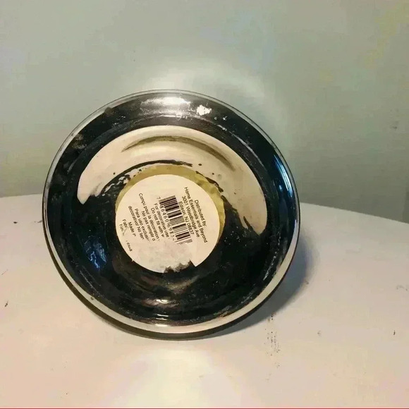 Mercury Glass Bell Shaped embossed vase. - Picture 3 of 3